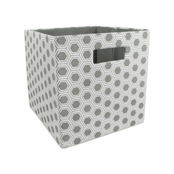 Convenience Concepts Storage Cube, Polyester, Gray HI2567883